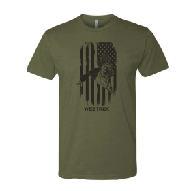 Freedom Flyer Military Green duck shirt (size: XXL)