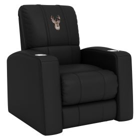 Relax Home Theater Recliner with Deer Head Logo (Material: Commercial Grade Synthetic Leather)