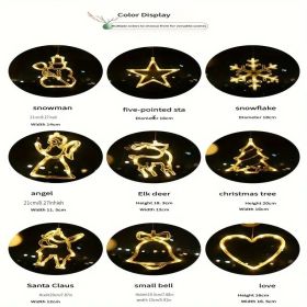 LED Christmas Tree Branch Lights for Room Decor (Westward jounery-e2: small bell)